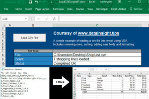 Excel VBA to Load CSV Files