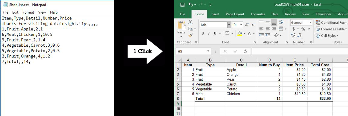 Learn How To Automate The Loading And Formatting Of Csv Files With Clever Excel Vba Data 2407