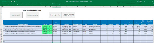 VBA to Consolidate Files Users Can Check Status