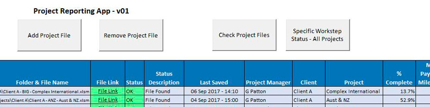 VBA to Automate Reporting from Multiple Files